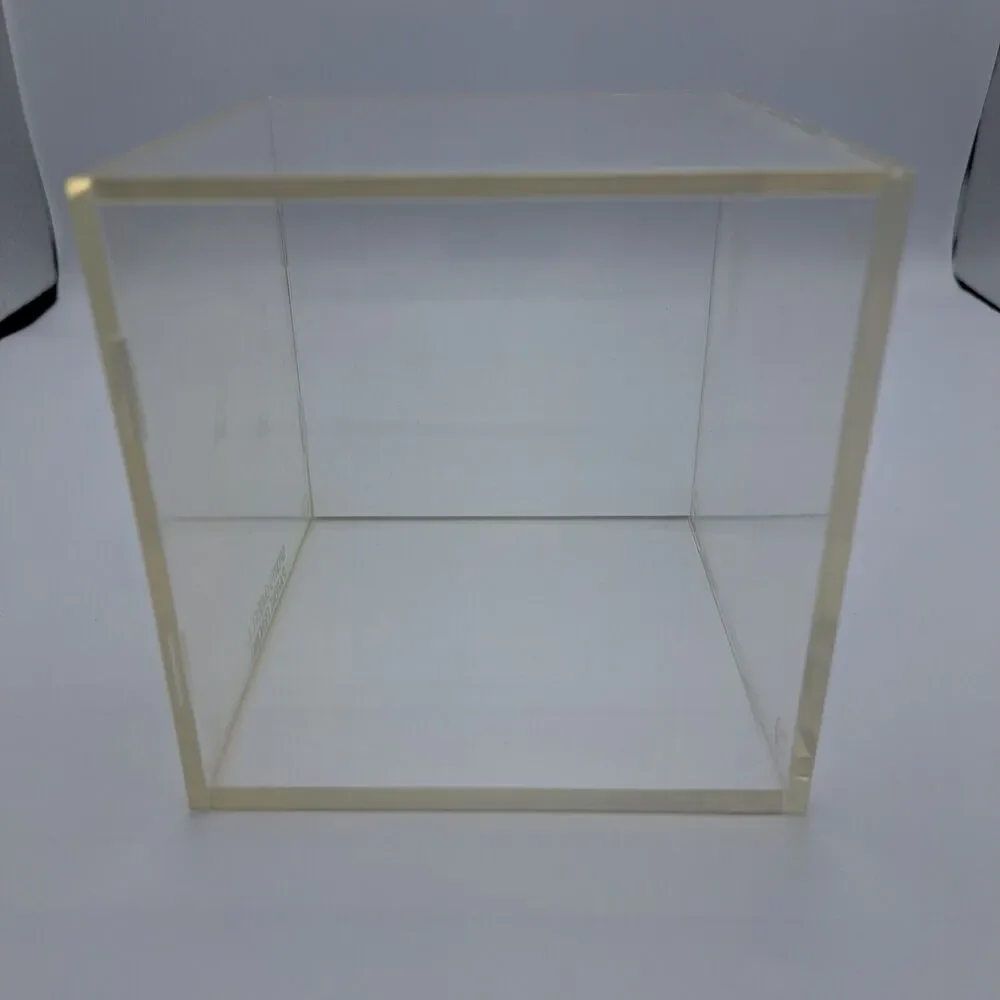 Sports Cubes Baseball Holder Display Case 2-Piece Clear Acrylic Patent Pending - Picture 7 of 9